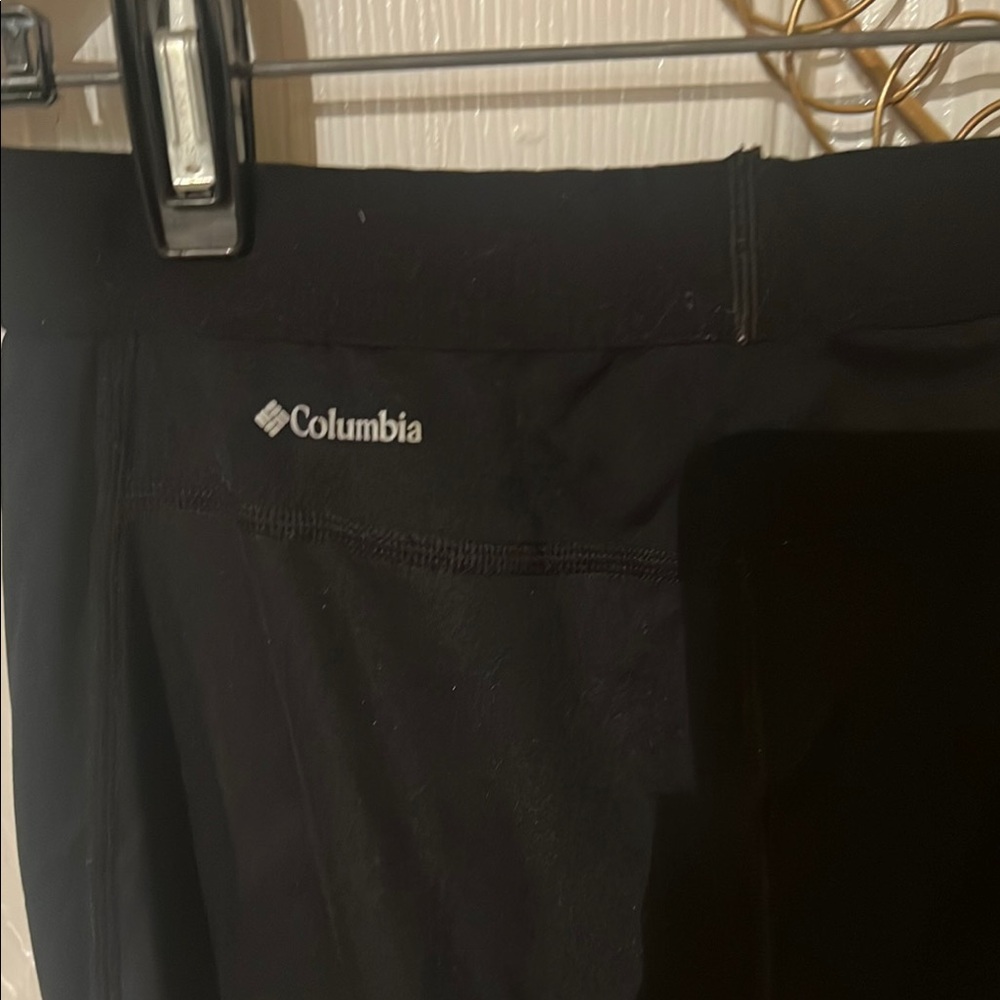 Columbia Black Activewear Pants, Omni-heat. Waist 13” - Picture 2 of 7